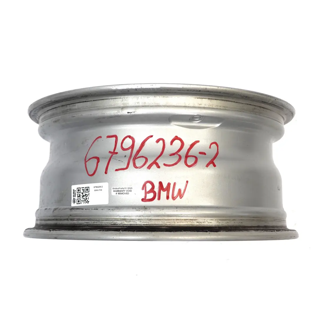 Alloy Wheel Rim 16" 7J ET:31 V-spoke 390 to BMW F30 F31 F36 Silver with Part number 6796236 BMW F30 F31 F36 Silver Alloy Wheel Rim 16" 7J ET:31 V-spoke 390 - SKU 6796236-2 - Part number 6796236