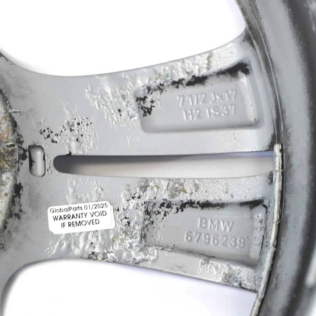 Graue Felge 17" Doppelspeiche 392 7,5J ET:37 für BMW F30 F31 F32 F33 mit Teilenummer 6796239 BMW F30 F31 F32 F33 Graue Felge 17" Doppelspeiche 392 7,5J ET:37 - SKU 6796239-4 - Teilenummer 6796239