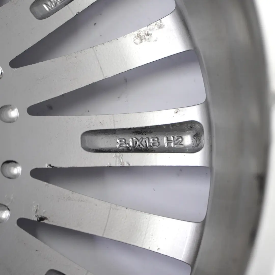 Light Alloy Wheel Rim 18" Multispoke 416 8J ET:34 to BMW F30 F32 Silver with Part number 6796249 BMW F30 F32 Silver Light Alloy Wheel Rim 18" Multispoke 416 8J ET:34 - SKU 6796249-1 - Part number 6796249