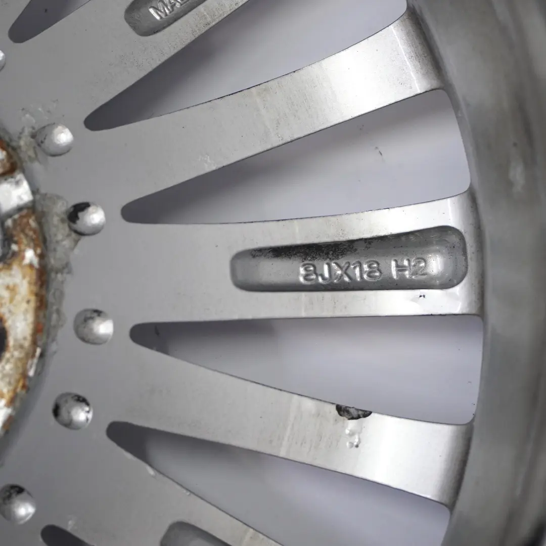 Light Alloy Wheel Rim 18" Multispoke 416 8J ET:34 to BMW F30 F32 Silver with Part number 6796249 BMW F30 F32 Silver Light Alloy Wheel Rim 18" Multispoke 416 8J ET:34 - SKU 6796249-3 - Part number 6796249