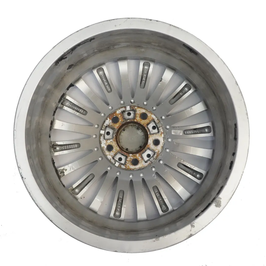 Light Alloy Wheel Rim 18" Multispoke 416 8J ET:34 to BMW F30 F32 Silver with Part number 6796249 BMW F30 F32 Silver Light Alloy Wheel Rim 18" Multispoke 416 8J ET:34 - SKU 6796249-3 - Part number 6796249