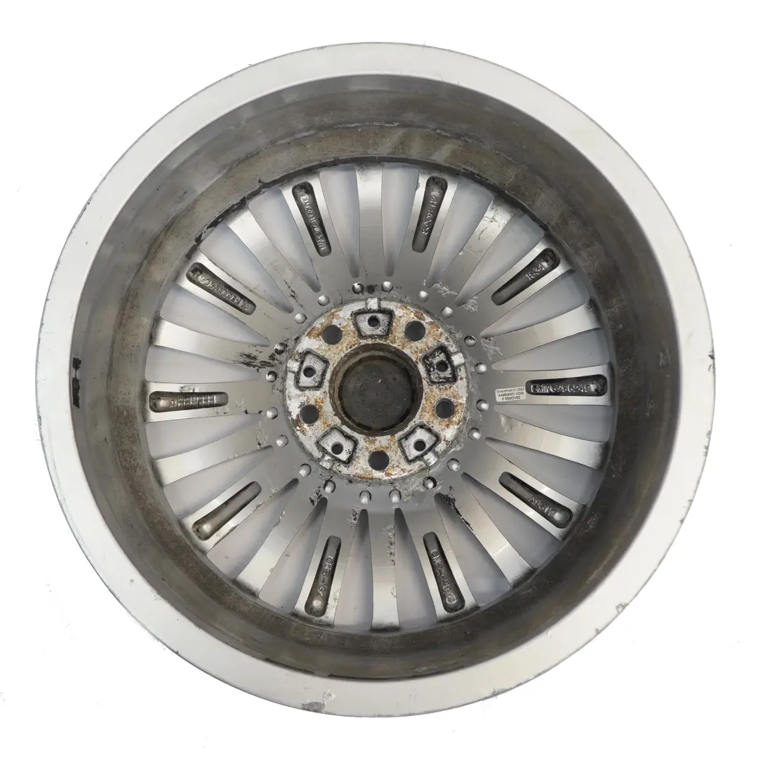 Light Alloy Wheel Rim 18" Multispoke 416 8J ET:34 to BMW F30 F32 Silver with Part number 6796249 BMW F30 F32 Silver Light Alloy Wheel Rim 18" Multispoke 416 8J ET:34 - SKU 6796249-4 - Part number 6796249