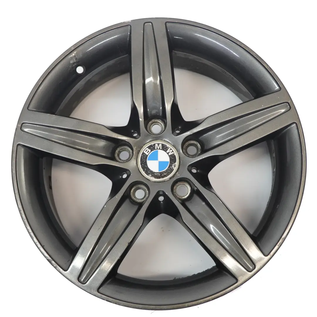 Grey Alloy Wheel Rim 17" Star Spoke 379 ET:43 7,5J to BMW F20 F21 F22 F23 with Part number 6850151 BMW F20 F21 F22 F23 Grey Alloy Wheel Rim 17" Star Spoke 379 ET:43 7,5J - SKU 6850151-11 - Part number 6850151