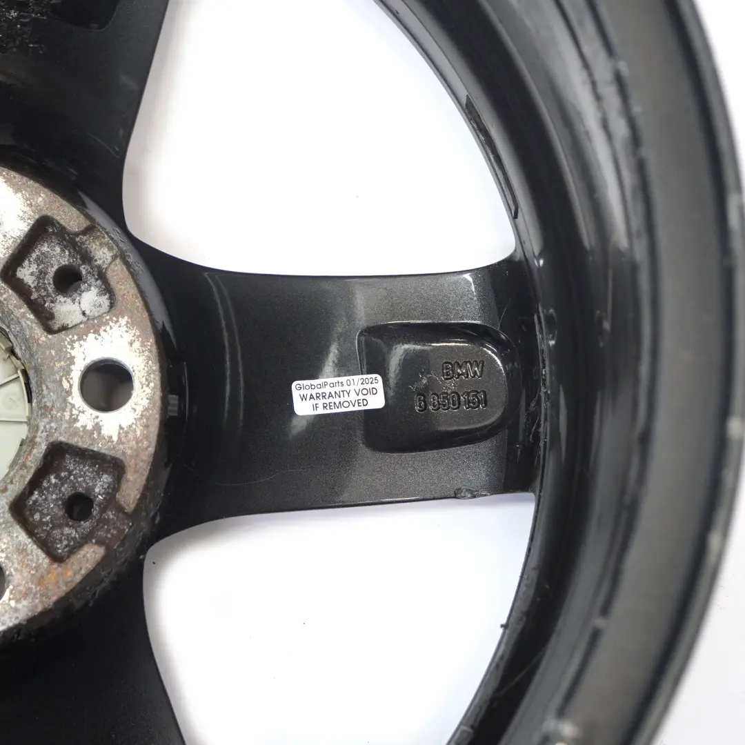 Grey Alloy Wheel Rim 17" Star Spoke 379 ET:43 7,5J to BMW F20 F21 F22 F23 with Part number 6850151 BMW F20 F21 F22 F23 Grey Alloy Wheel Rim 17" Star Spoke 379 ET:43 7,5J - SKU 6850151-12 - Part number 6850151