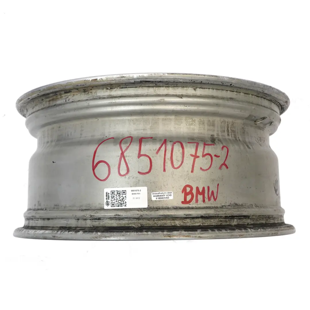 Cerchio in lega argento 18" BMW F01 F02 F07 F12 F13 V-Spoke 425 8J ET:30 per con numero di parte 6851075 Cerchio in lega argento 18" BMW F01 F02 F07 F12 F13 V-Spoke 425 8J ET:30 - SKU 6851075-2 - Numero di parte 6851075