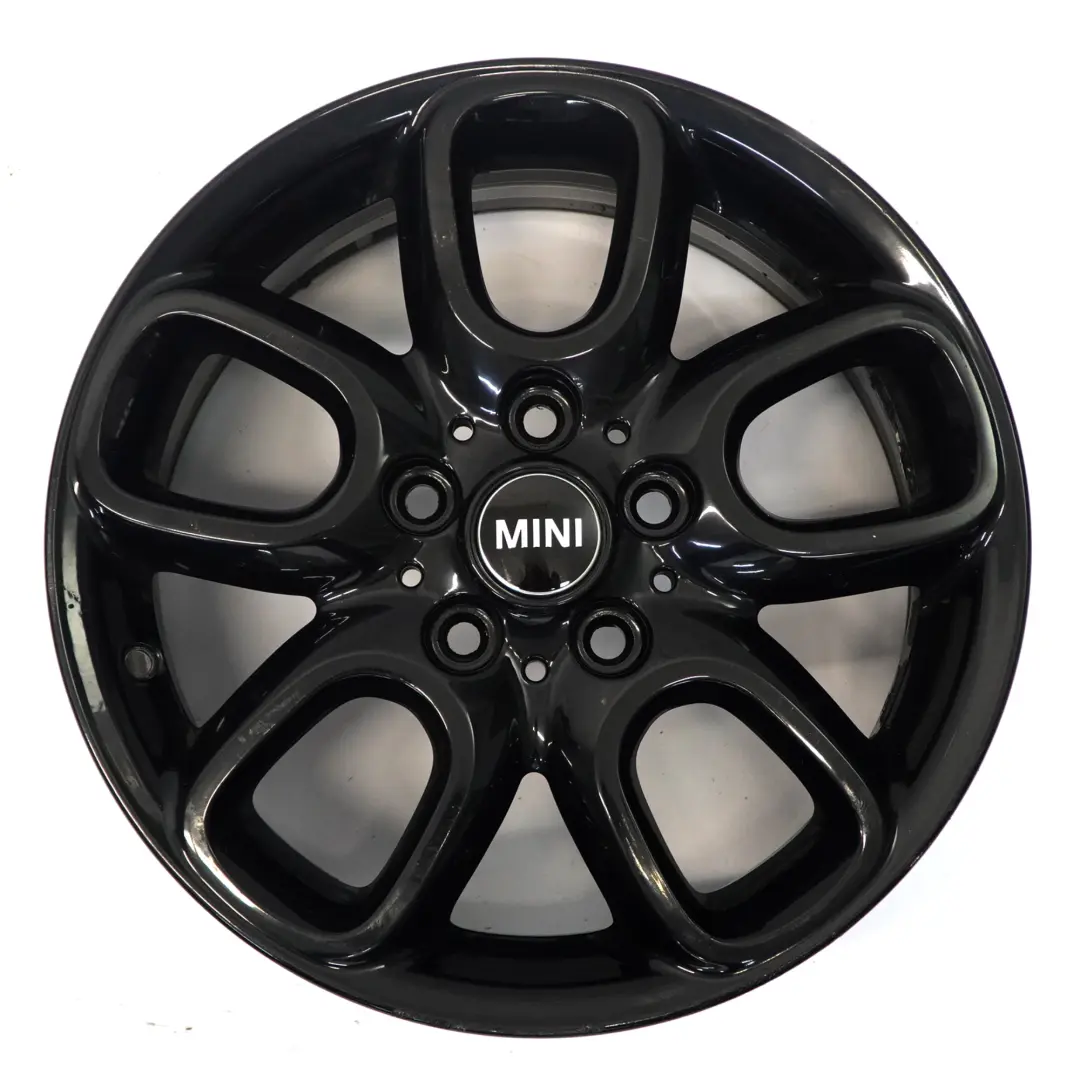Alloy Rim 16" Loop Spoke 494 6,5J ET:54 to Mini Cooper F55 F56 Black Wheel with Part number 6855103 Mini Cooper F55 F56 Black Wheel Alloy Rim 16" Loop Spoke 494 6,5J ET:54 - SKU 6855103-6 - Part number 6855103