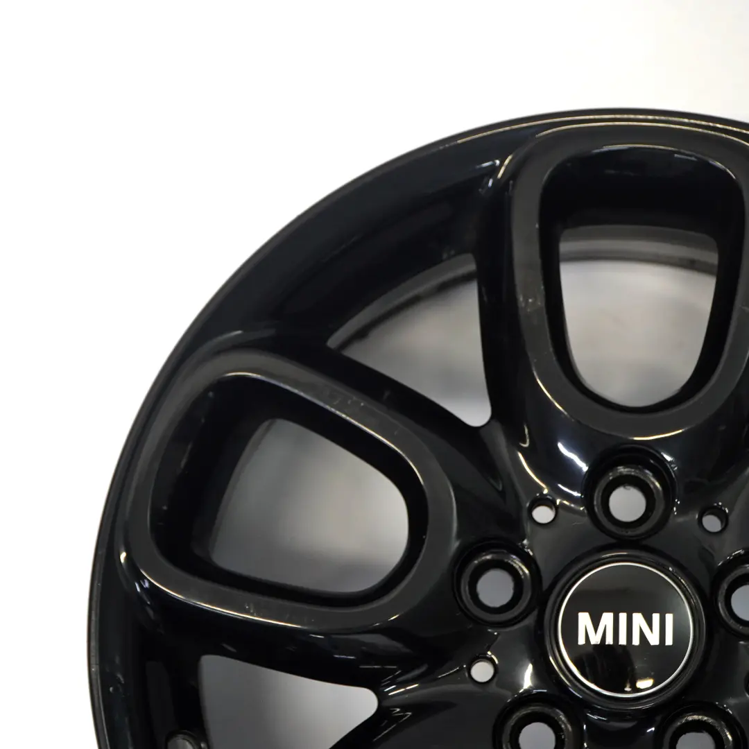 Mini Cooper F55 F56 Black Wheel Alloy Rim 16" Loop Spoke 494 6,5J ET:54 - SKU 6855103-6 - Part number 6855103