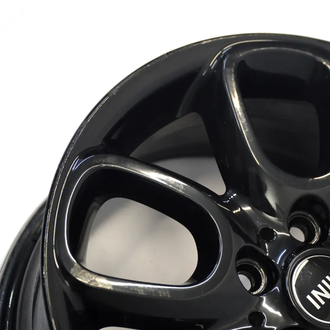 Alloy Rim 16" Loop Spoke 494 6,5J ET:54 to Mini Cooper F55 F56 Black Wheel with Part number 6855103 Mini Cooper F55 F56 Black Wheel Alloy Rim 16" Loop Spoke 494 6,5J ET:54 - SKU 6855103-6 - Part number 6855103