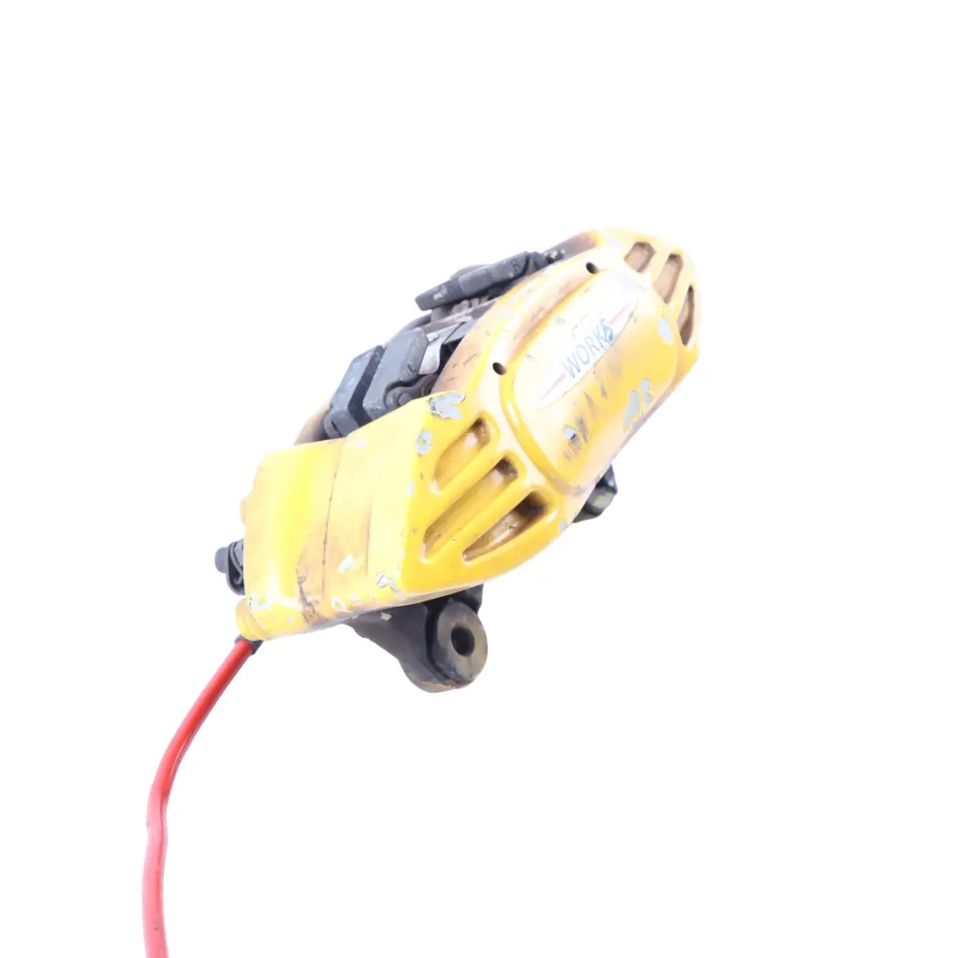 Brake Caliper Mini Cooper R55 R56 R57 R58 JCW Front Right O/S Yellow to with Part number 6856652 Brake Caliper Mini Cooper R55 R56 R57 R58 JCW Front Right O/S Yellow - SKU 6856652 - Part number 6856652