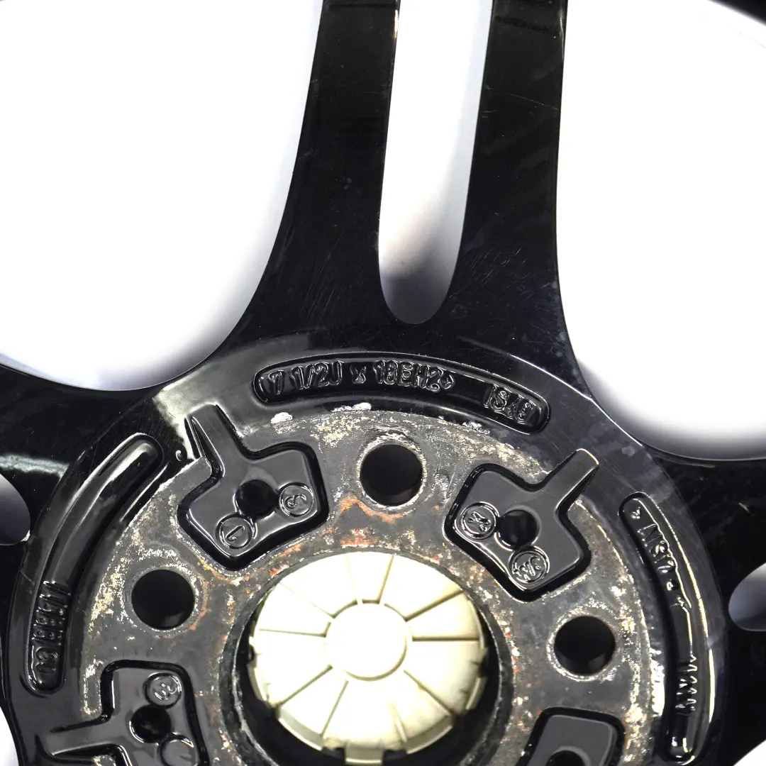 Front Wheel Alloy Rim M Performance Double Spoke 313M 18" 7,5J ET:49 to BMW E81 E87 with Part number 6856666 BMW E81 E87 Front Wheel Alloy Rim M Performance Double Spoke 313M 18" 7,5J ET:49 - SKU 6856666-6 - Part number 6856666