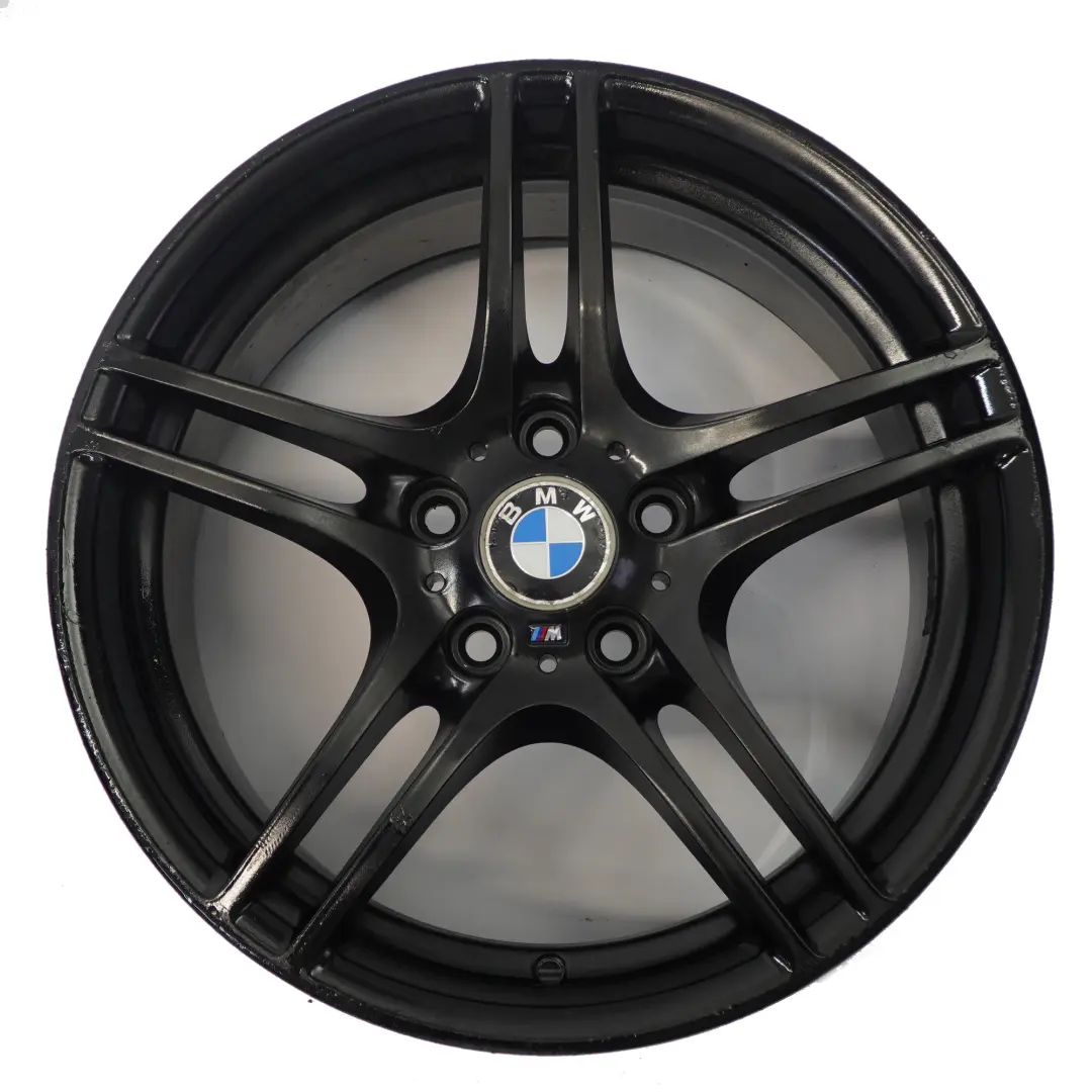 Alloy Rim M Performance Double Spoke 313M 18" 8,5J ET:52 to BMW E81 E87 Rear Wheel with Part number 6856667 BMW E81 E87 Rear Wheel Alloy Rim M Performance Double Spoke 313M 18" 8,5J ET:52 - SKU 6856667-3 - Part number 6856667