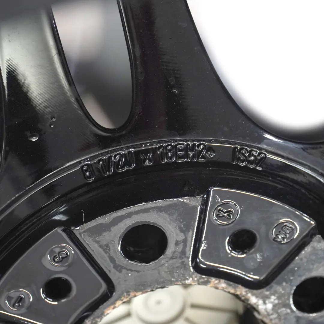 Alloy Rim M Performance Double Spoke 313M 18" 8,5J ET:52 to BMW E81 E87 Rear Wheel with Part number 6856667 BMW E81 E87 Rear Wheel Alloy Rim M Performance Double Spoke 313M 18" 8,5J ET:52 - SKU 6856667-3 - Part number 6856667