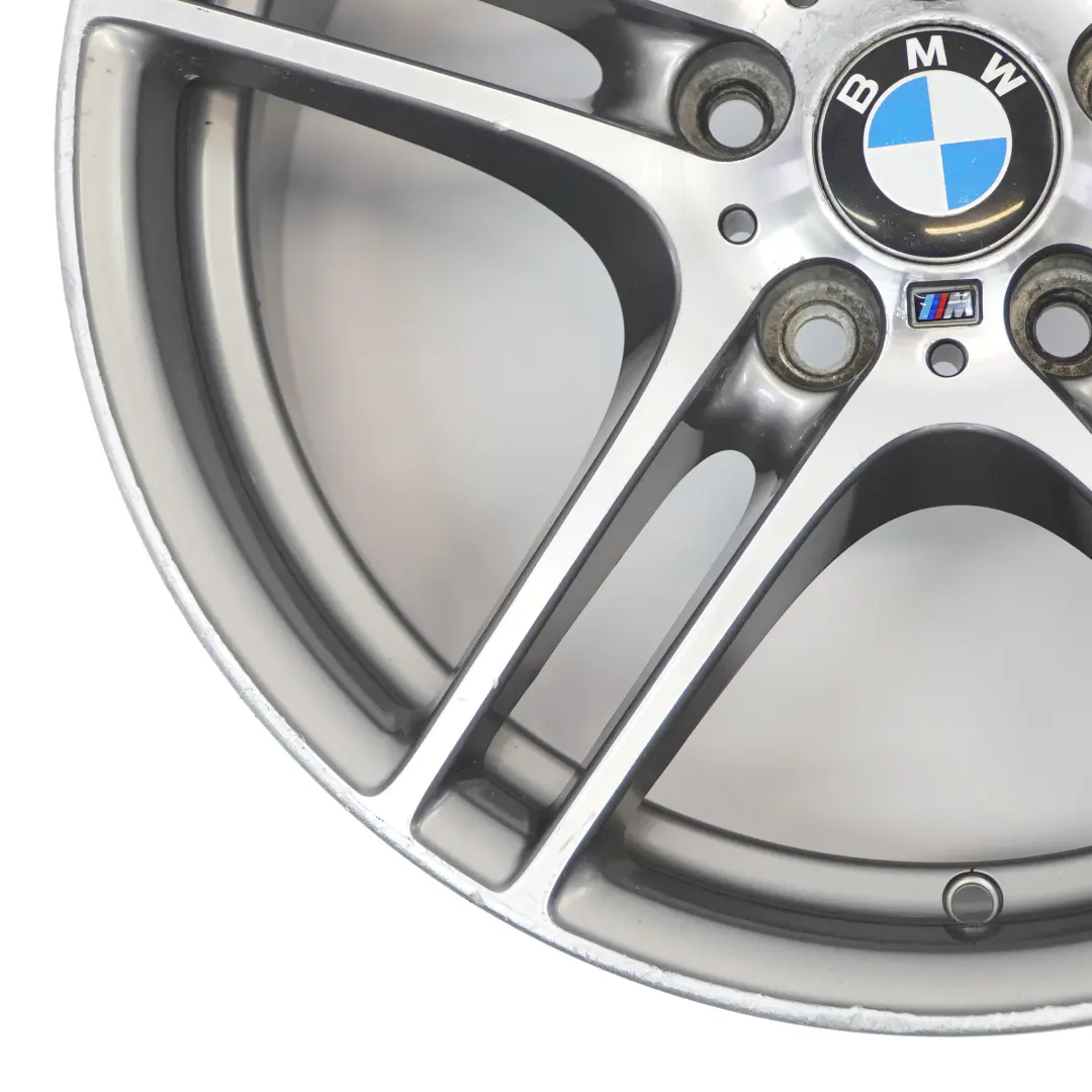 Alloy Rim M Performance Double Spoke 313M 18" 8,5J ET:52 to BMW E81 E87 Rear Wheel with Part number 6856667 BMW E81 E87 Rear Wheel Alloy Rim M Performance Double Spoke 313M 18" 8,5J ET:52 - SKU 6856667-6 - Part number 6856667