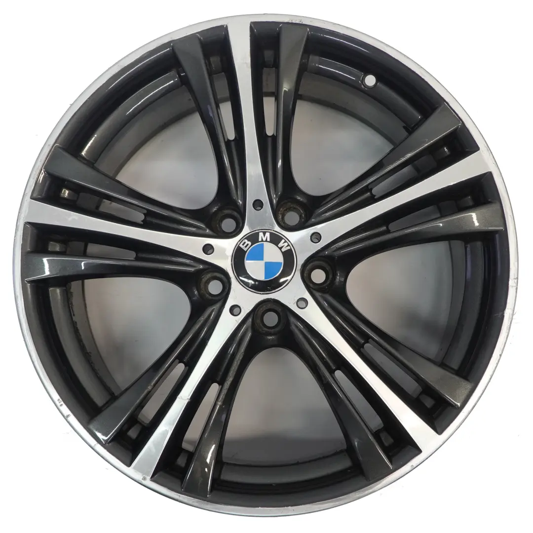 Alloy Wheel Rim 19" 8,5J ET:47 Star Spoke 407 to BMW F30 F31 F36 Rear with Part number 6857566 BMW F30 F31 F36 Rear Alloy Wheel Rim 19" 8,5J ET:47 Star Spoke 407 - SKU 6857566-4 - Part number 6857566