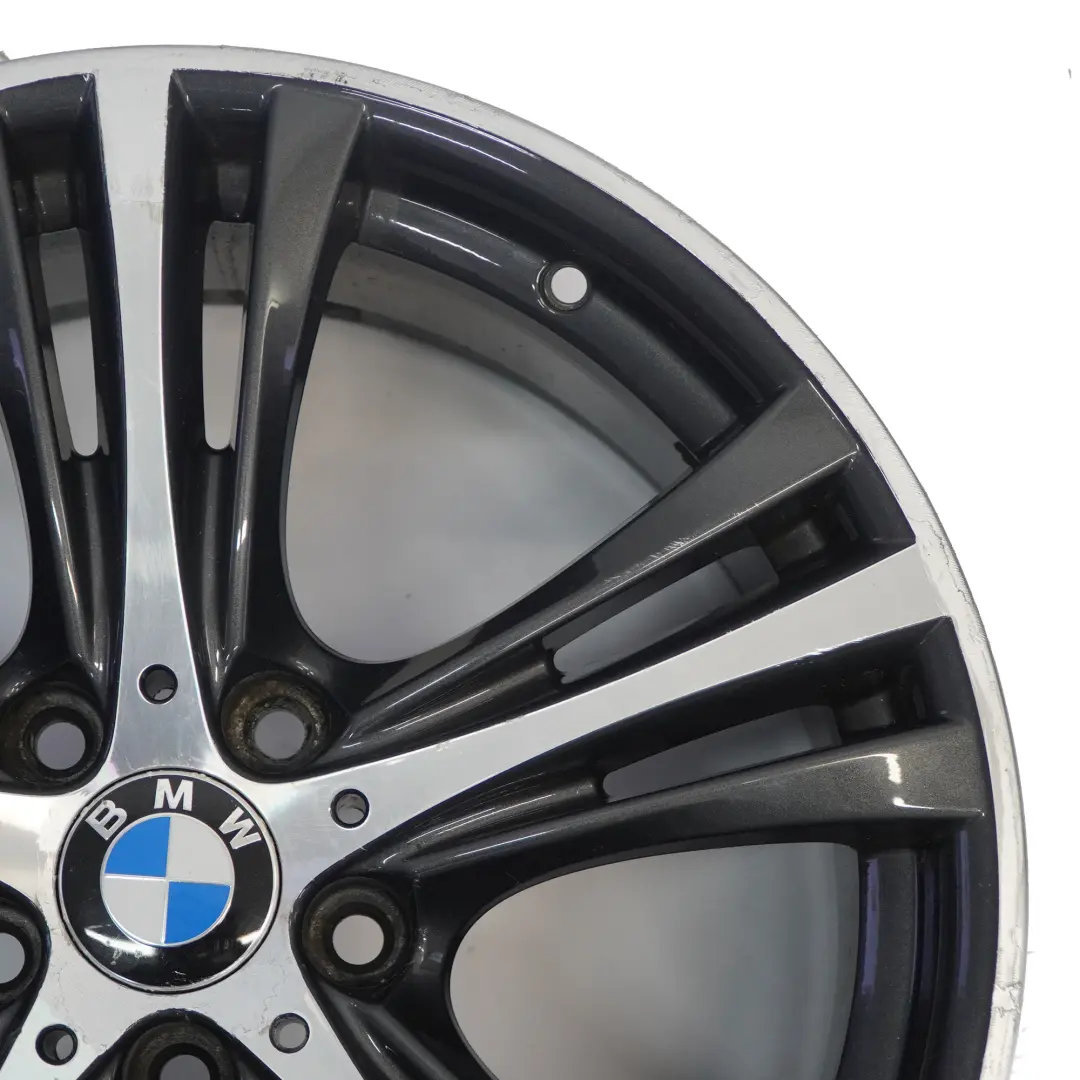 Alloy Wheel Rim 19" 8,5J ET:47 Star Spoke 407 to BMW F30 F31 F36 Rear with Part number 6857566 BMW F30 F31 F36 Rear Alloy Wheel Rim 19" 8,5J ET:47 Star Spoke 407 - SKU 6857566-4 - Part number 6857566