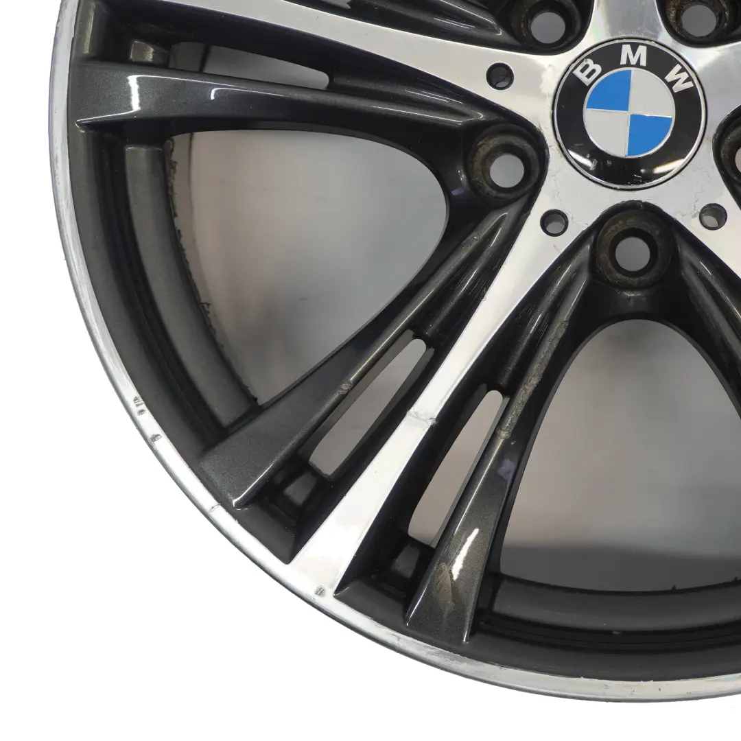 BMW F30 F31 F36 Cerchio posteriore in lega 19" 8,5J ET:47 Star Spoke 407 - SKU 6857566-4 - Numero di parte 6857566