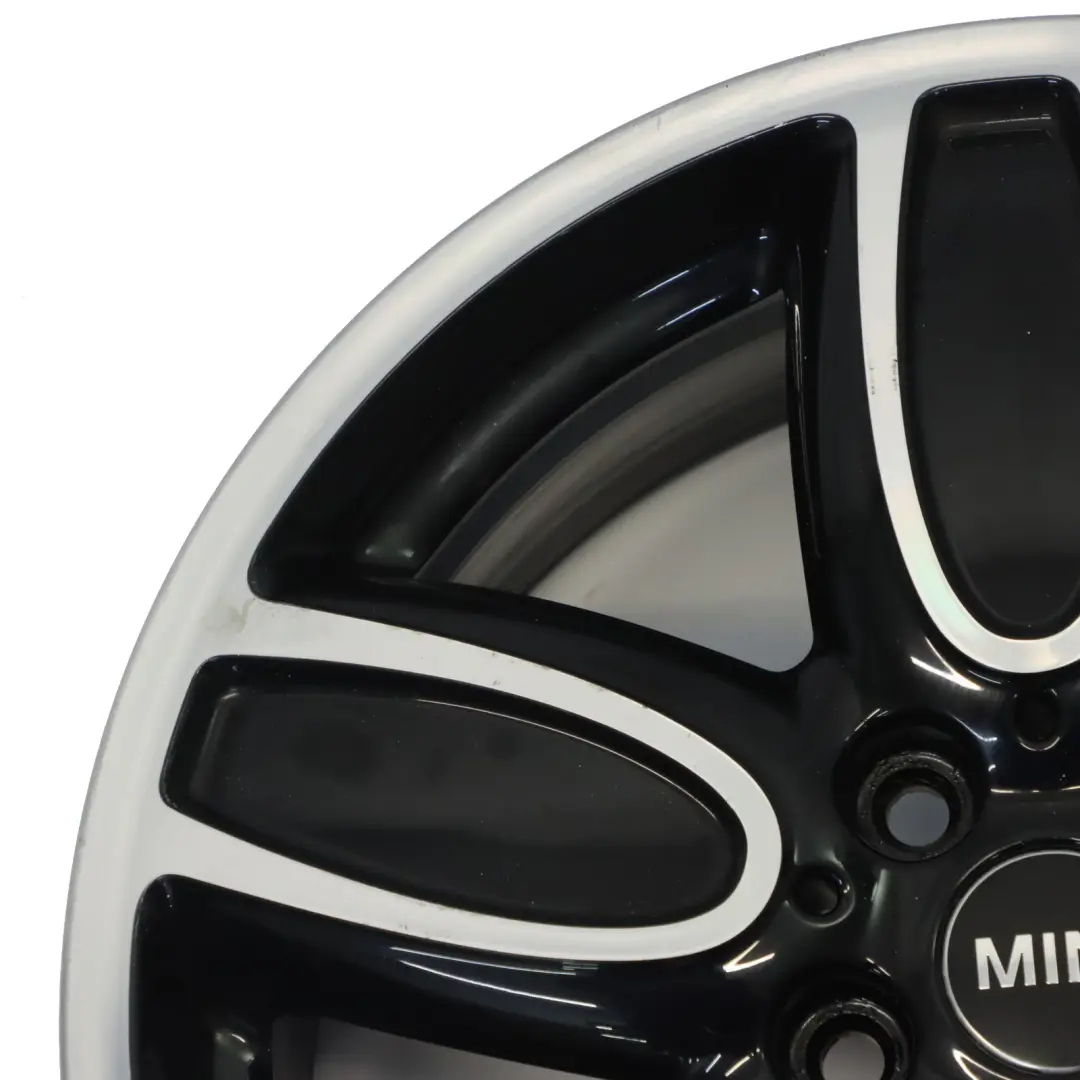 Cerchio in lega nero 18" 8J ET:57 Cup Spoke 2-Tone per Mini F55 F56 F57 con numero di parte 6858900 Mini F55 F56 F57 Cerchio in lega nero 18" 8J ET:57 Cup Spoke 2-Tone - SKU 6858900-1 - Numero di parte 6858900