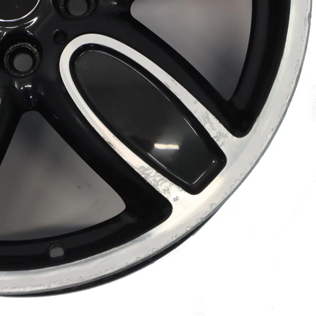 Cerchio in lega nero 18" 8J ET:57 Cup Spoke 2-Tone per Mini F55 F56 F57 con numero di parte 6858900 Mini F55 F56 F57 Cerchio in lega nero 18" 8J ET:57 Cup Spoke 2-Tone - SKU 6858900-2 - Numero di parte 6858900