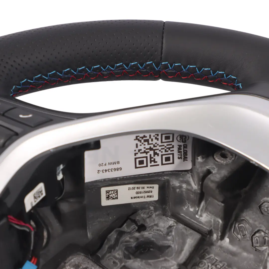 Leather Sport Steering Wheel Paddle Shift to BMW F20 F21 F22 F30 F31 F32 NEW Black with Part number 6863343 BMW F20 F21 F22 F30 F31 F32 NEW Black Leather Sport Steering Wheel Paddle Shift - SKU 6863343-2 - Part number 6863343