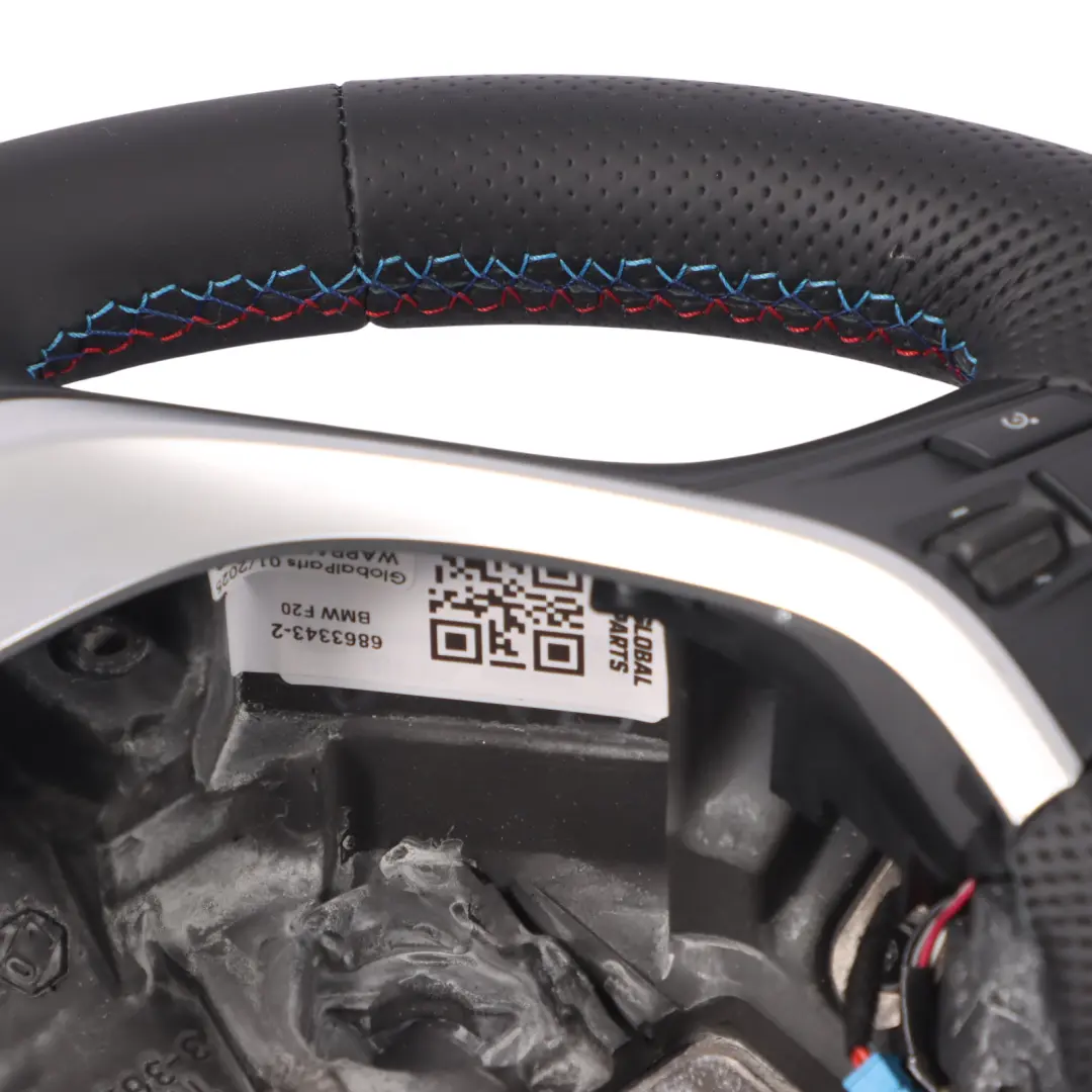 Leather Sport Steering Wheel Paddle Shift to BMW F20 F21 F22 F30 F31 F32 NEW Black with Part number 6863343 BMW F20 F21 F22 F30 F31 F32 NEW Black Leather Sport Steering Wheel Paddle Shift - SKU 6863343-2 - Part number 6863343