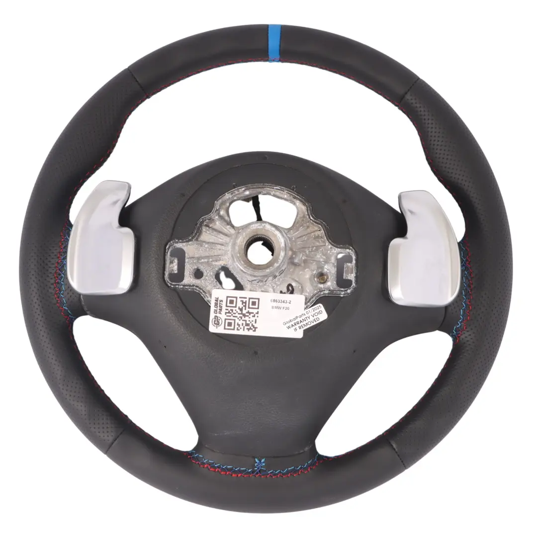 Leather Sport Steering Wheel Paddle Shift to BMW F20 F21 F22 F30 F31 F32 NEW Black with Part number 6863343 BMW F20 F21 F22 F30 F31 F32 NEW Black Leather Sport Steering Wheel Paddle Shift - SKU 6863343-2 - Part number 6863343