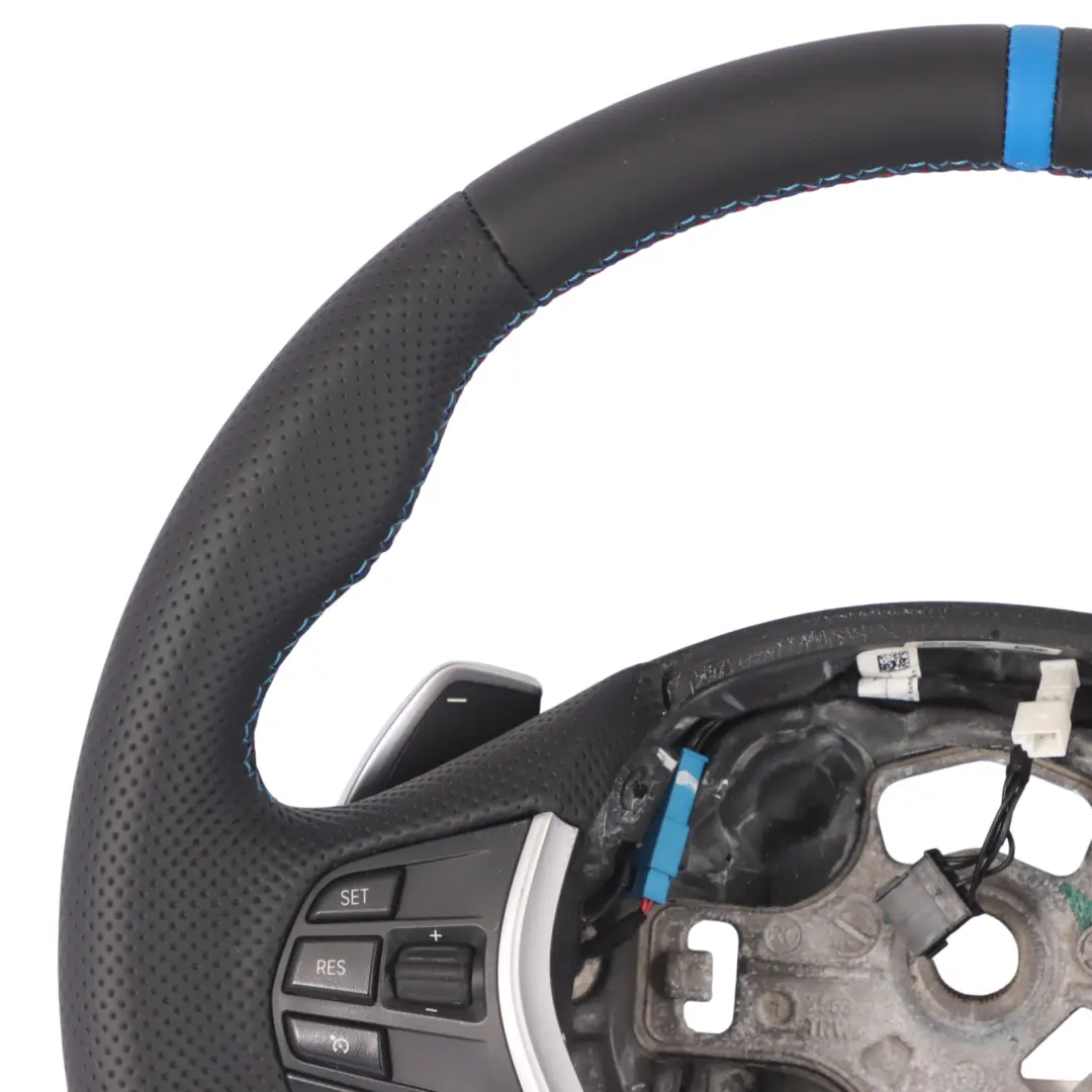 BMW F20 F21 F22 F30 F31 F32 NEW Black Leather Sport Steering Wheel Paddle Shift - SKU 6863343-2 - Part number 6863343