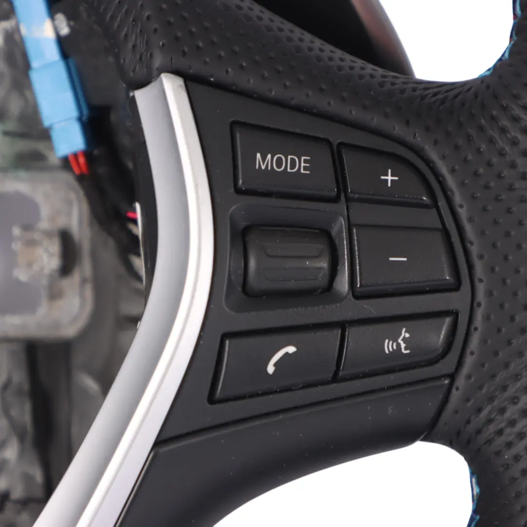 Leather Sport Steering Wheel Paddle Shift to BMW F20 F21 F22 F30 F31 F32 NEW Black with Part number 6863343 BMW F20 F21 F22 F30 F31 F32 NEW Black Leather Sport Steering Wheel Paddle Shift - SKU 6863343-2 - Part number 6863343