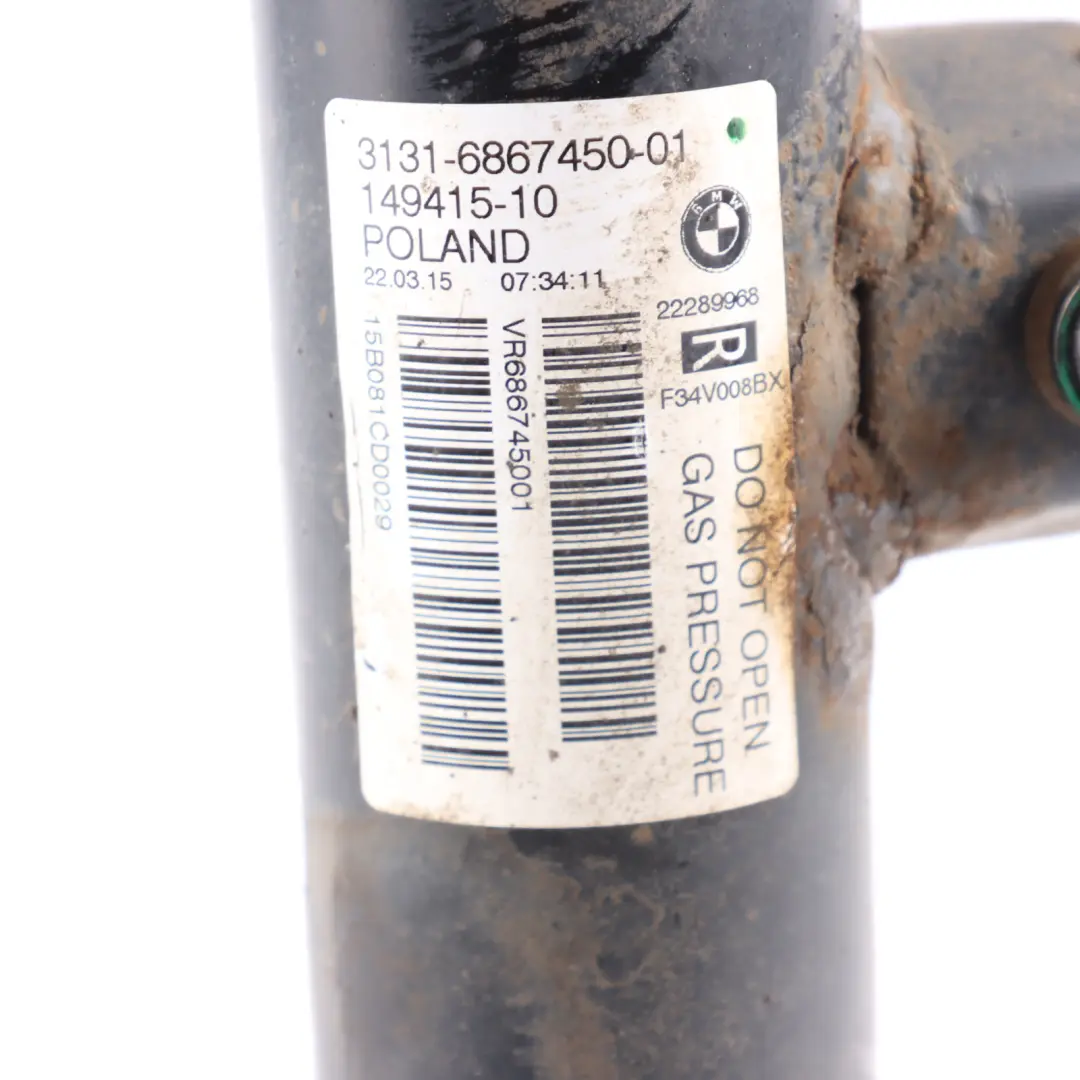 BMW F34 Spring Strut Suspension Shock Absorber Front Right O/S - SKU 6867450 - Part number 6867450