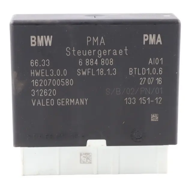 PMA Parking Assistant BMW F15 X5 F25 X3 F25 X4 F45 F46 Control Module to with Part number 6884808 PMA Parking Assistant BMW F15 X5 F25 X3 F25 X4 F45 F46 Control Module - SKU 6884808 - Part number 6884808