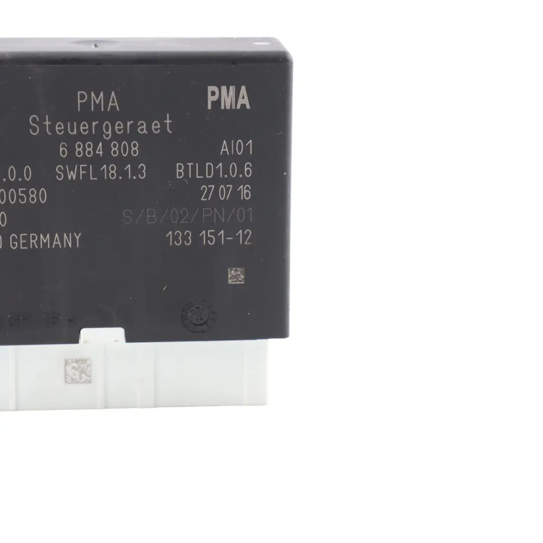 PMA Parking Assistant BMW F15 X5 F25 X3 F25 X4 F45 F46 Control Module to with Part number 6884808 PMA Parking Assistant BMW F15 X5 F25 X3 F25 X4 F45 F46 Control Module - SKU 6884808 - Part number 6884808