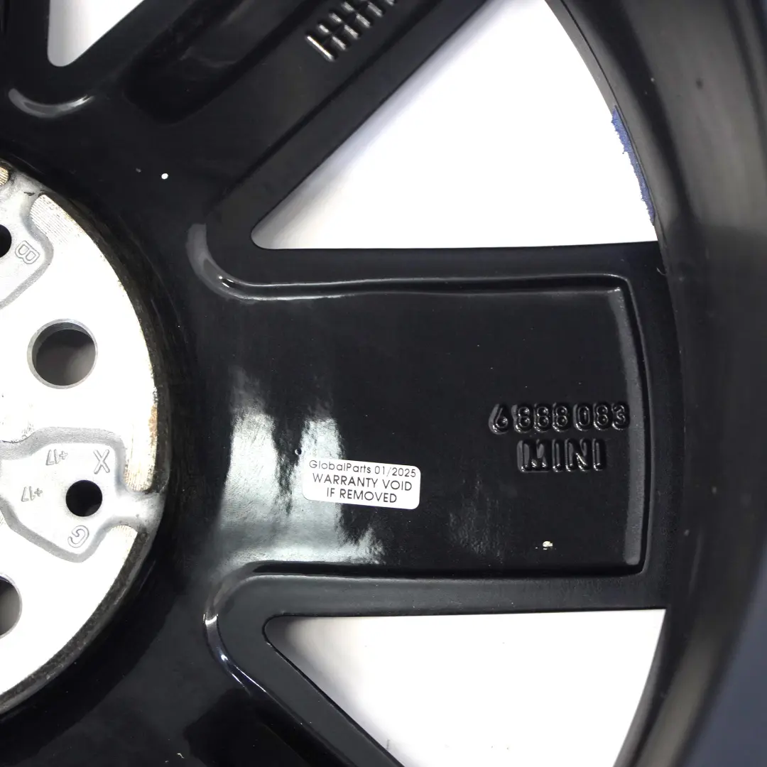 Alloy Wheel Rim 18" 8J ET:57 Yours British Spoke 530 to Mini Clubman F54 with Part number 6888083 Mini Clubman F54 Alloy Wheel Rim 18" 8J ET:57 Yours British Spoke 530 - SKU 6888083-3 - Part number 6888083