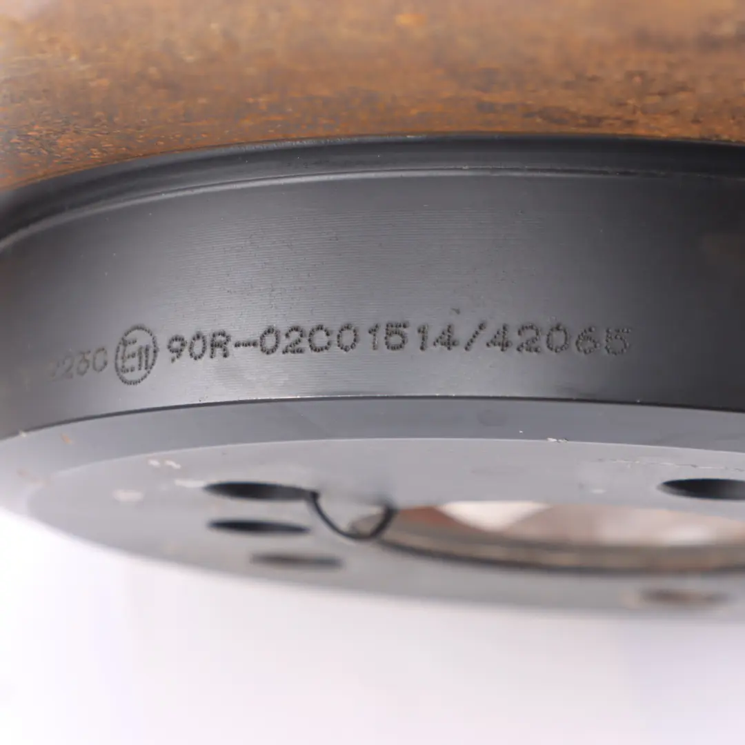 BMW F10 Rear Axle Brake Disc Ventilated 330x20 Left Right N/O/S Set - SKU 6898733-1 - Part number 6898733