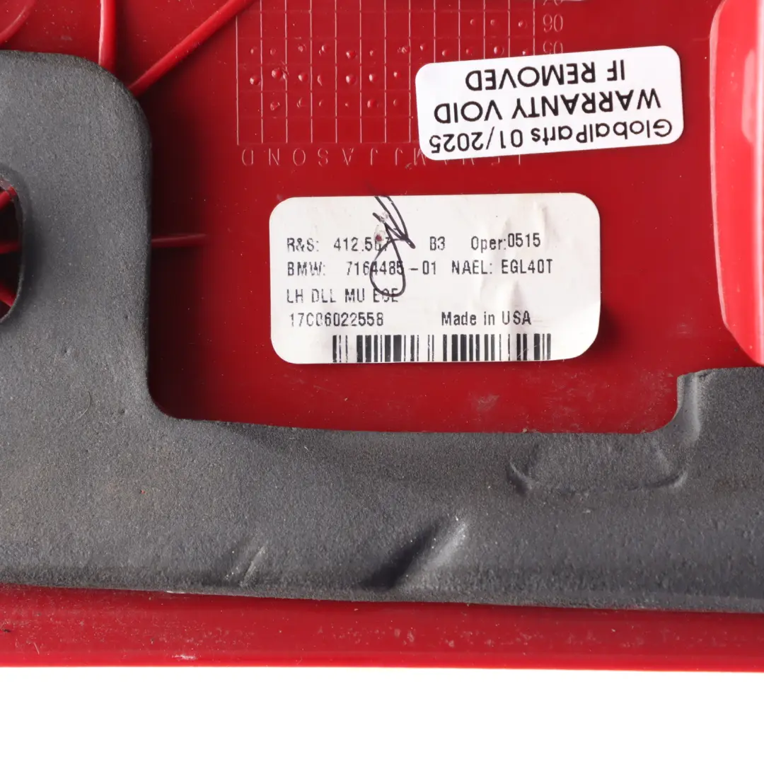 Left N/S Light In Trunk Lid Boot Tailgate Lamp to BMW X5 Series E53 Rear with Part number 6916913 BMW X5 Series E53 Rear Left N/S Light In Trunk Lid Boot Tailgate Lamp - SKU 6916913-1 - Part number 6916913