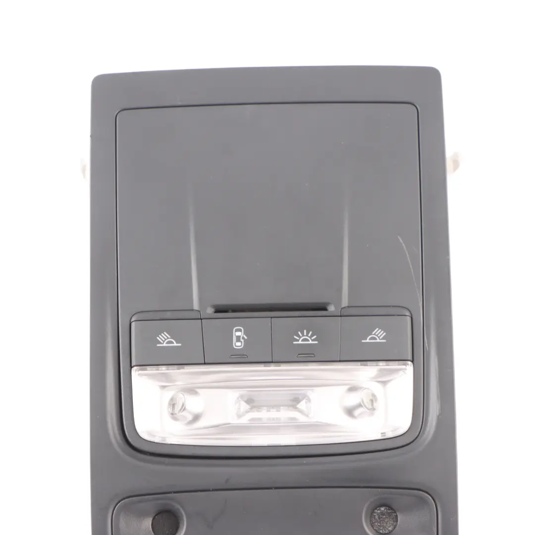 Audi A1 8X Front Roof Light Interior Reading Lamp Switch Panel Black - SKU 8X0947135AJ - Part number 8X0947135AJ