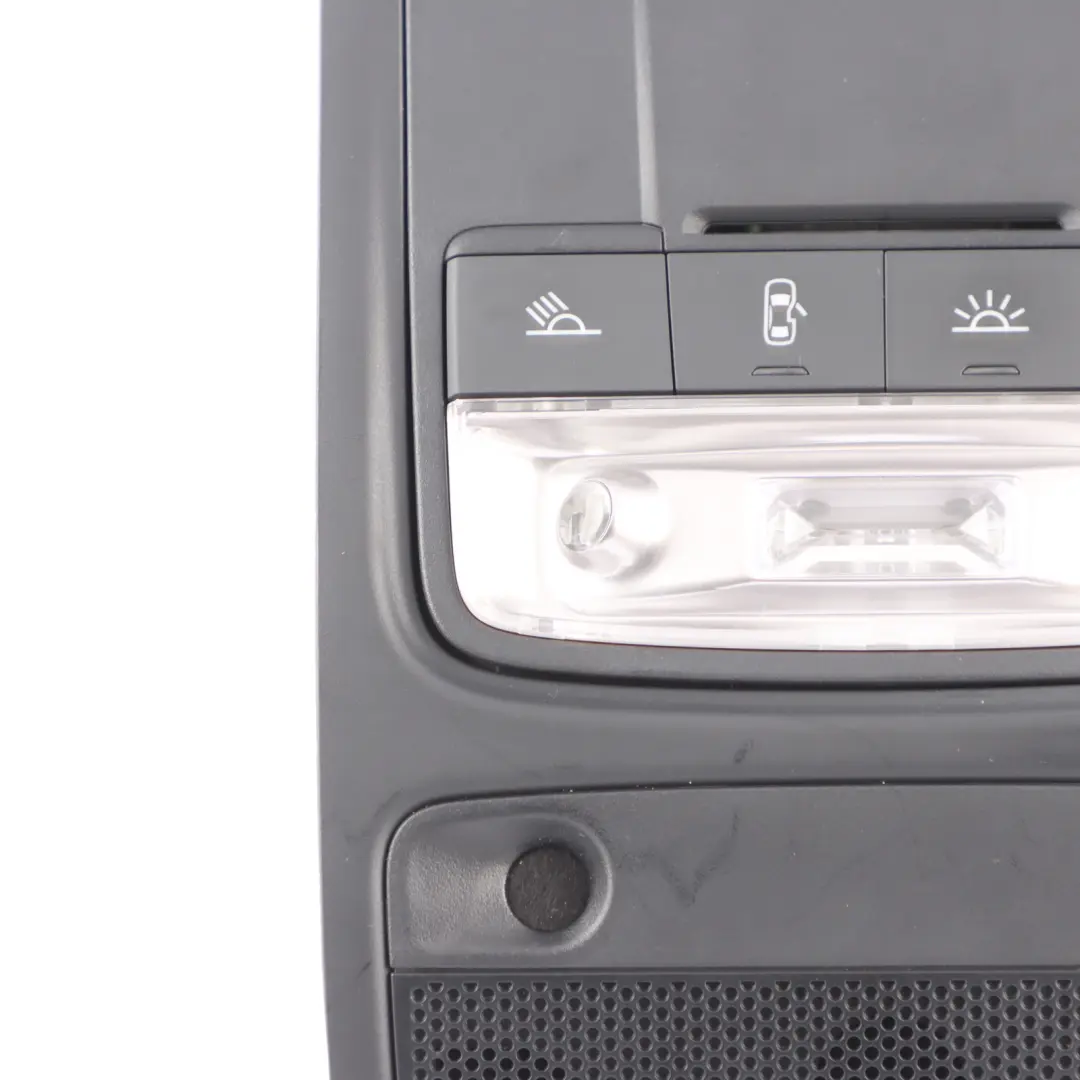 Audi A1 8X Front Roof Light Interior Reading Lamp Switch Panel Black - SKU 8X0947135AJ - Part number 8X0947135AJ