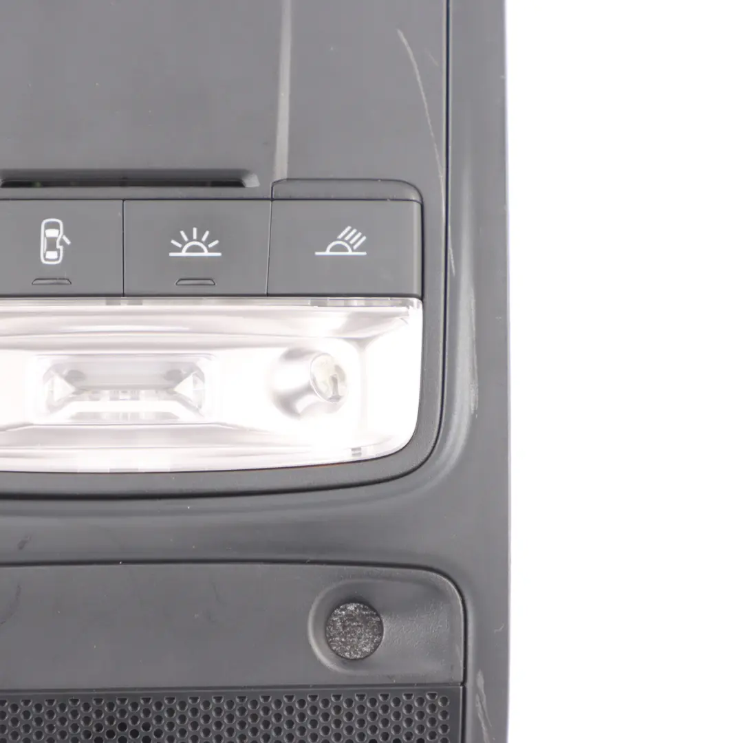 Audi A1 8X Front Roof Light Interior Reading Lamp Switch Panel Black - SKU 8X0947135AJ - Part number 8X0947135AJ