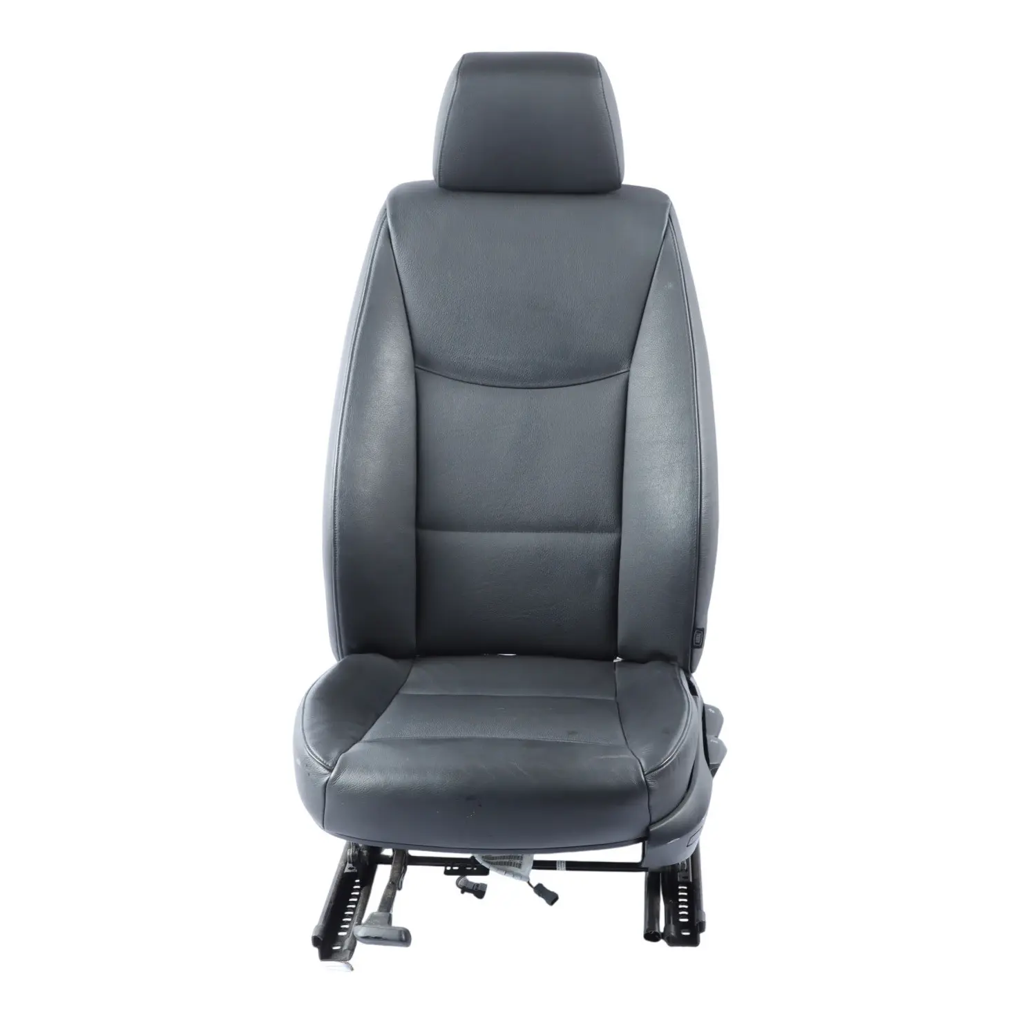 Sedile anteriore BMW E90 E91 Sinistro Riscaldato Pelle Nera Interno Dakota