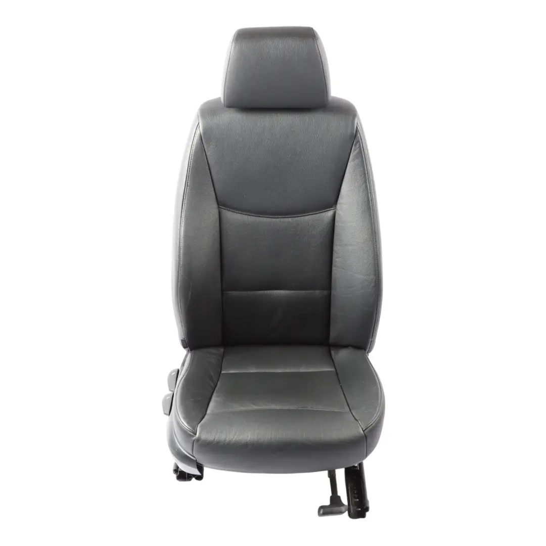 Cuero Negro Interior Delantero Derecho Asiento Lateral para BMW E90 E91 con número de pieza 6956378 BMW E90 E91 Cuero Negro Interior Delantero Derecho Asiento Lateral - SKU 6956378-1 - Número de pieza 6956378