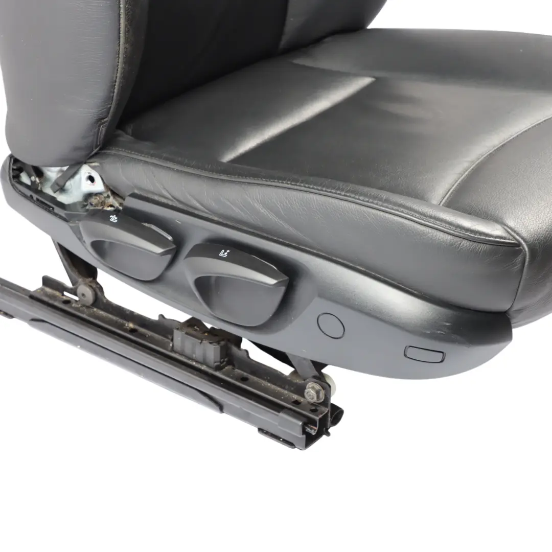 Cuero Negro Interior Delantero Derecho Asiento Lateral para BMW E90 E91 con número de pieza 6956378 BMW E90 E91 Cuero Negro Interior Delantero Derecho Asiento Lateral - SKU 6956378-1 - Número de pieza 6956378