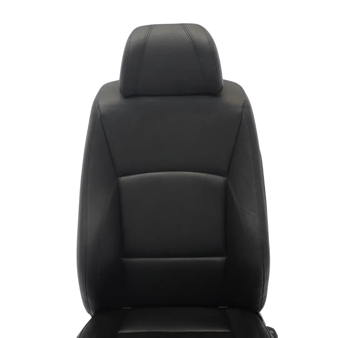 BMW E90 E91 Fotel Siedzenie Lewy Przód Lewy przedni Czarna Skóra Dakota - SKU 6956395-3 - Numer Części 6956395