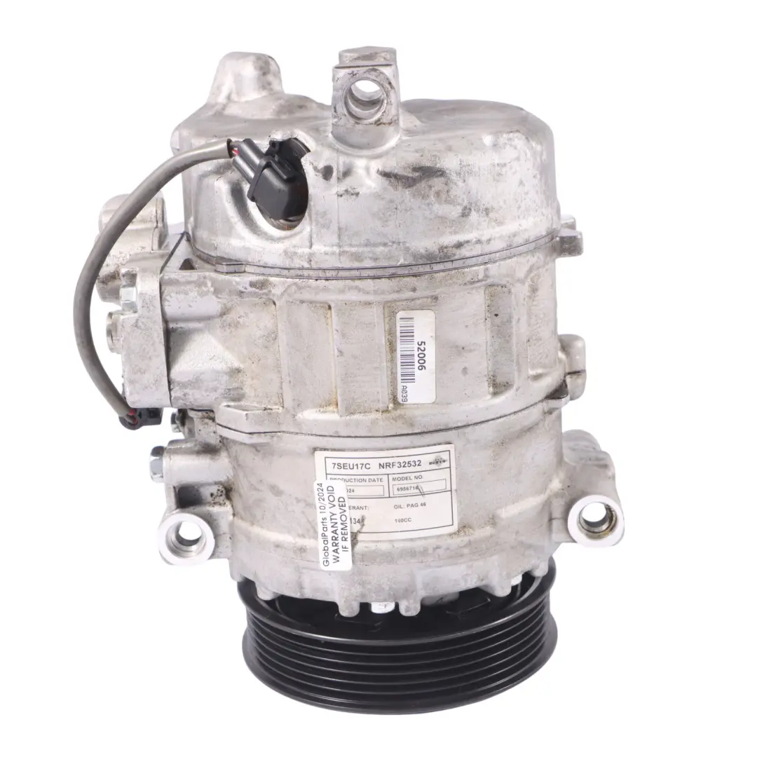 BMW E87 E90 E91 E92 E93 Petrol N51 N52 Air Conditioning A/C Compressor - SKU 6956716-3 - Part number 6956716