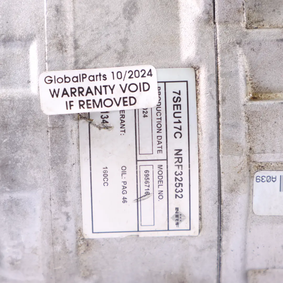 N51 N52 Kompresor Sprężarka Klimatyzacji do BMW E87 E90 E91 E92 E93 o numerze 6956716 BMW E87 E90 E91 E92 E93 N51 N52 Kompresor Sprężarka Klimatyzacji - SKU 6956716-3 - Numer Części 6956716