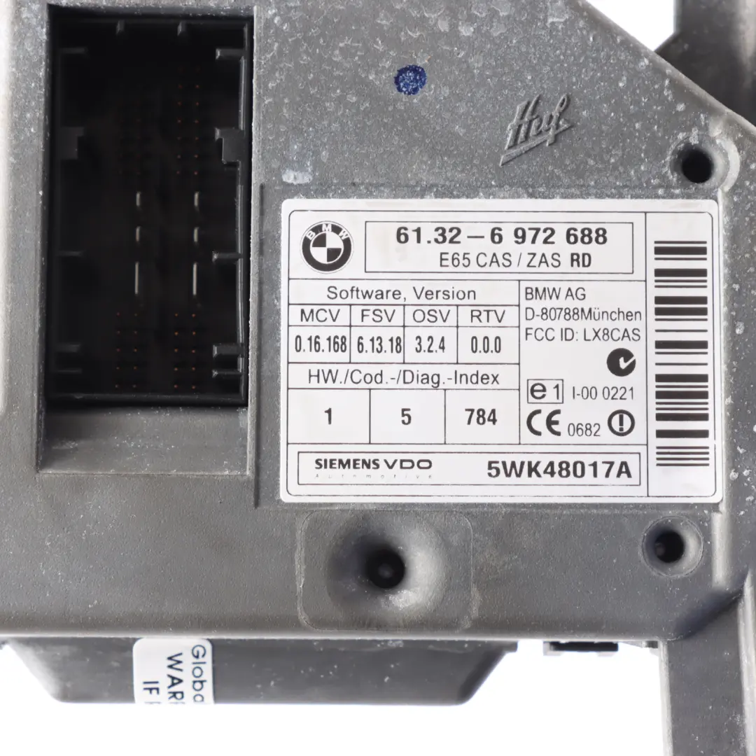  Start Stop Switch BMW E65 E66 E67 Ignition Engine Button Switch - SKU 6972688 - Part number 6972688