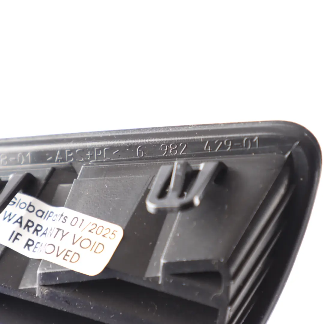 BMW X6 E71 Garniture Couvercle Buse Aération Tableau Bord Avant Gauche - SKU 6982429 - Numéro de pièce 6982429
