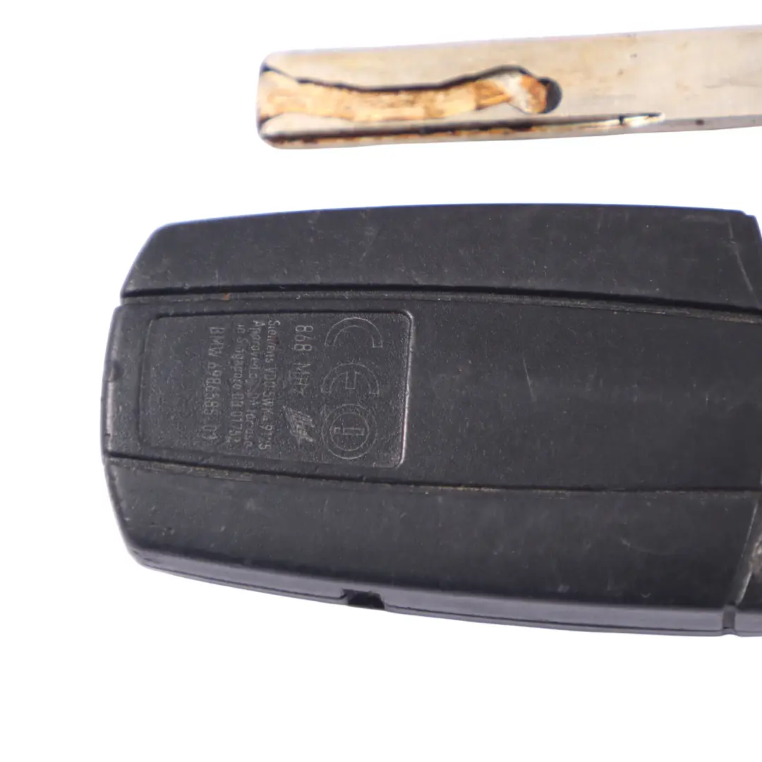 Funkfern Alarm Schlüsse Taste 868 MHz für BMW E60 E81 E82 E87 E90 E91 E92 X5 E70 mit Teilenummer 6986585 BMW E60 E81 E82 E87 E90 E91 E92 X5 E70 Funkfern Alarm Schlüsse Taste 868 MHz - SKU 6986585-5 - Teilenummer 6986585