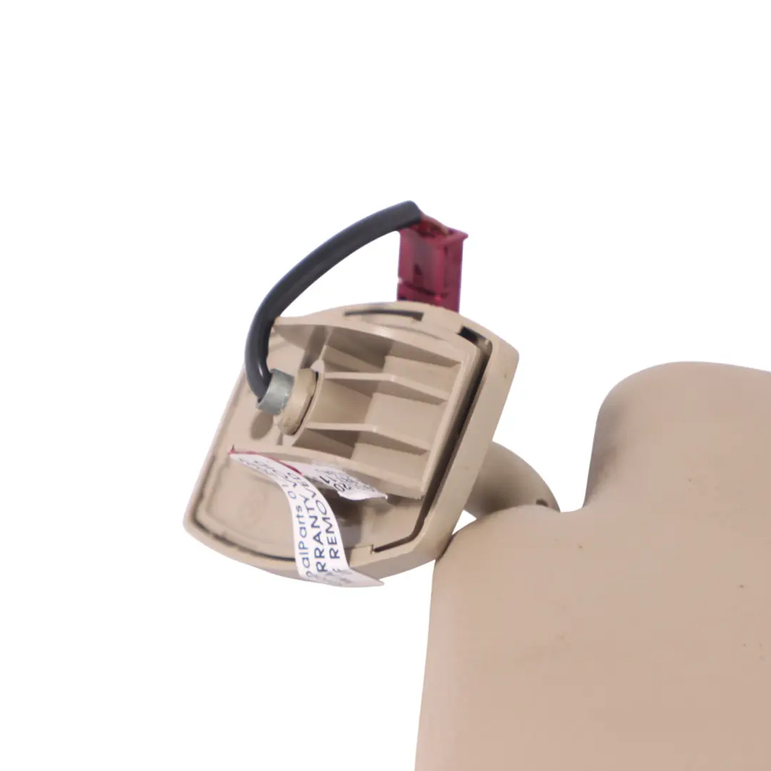 Specchietto parasole illuminato sinistro Crema Beige per BMW E60 LCI con numero di parte 6987115 BMW E60 LCI Specchietto parasole illuminato sinistro Crema Beige - SKU 6987115 - Numero di parte 6987115