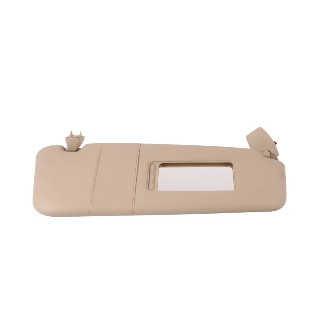 BMW E60 LCI Espejo parasol derecho iluminado Beige crema - SKU 6987116 - Número de pieza 6987116