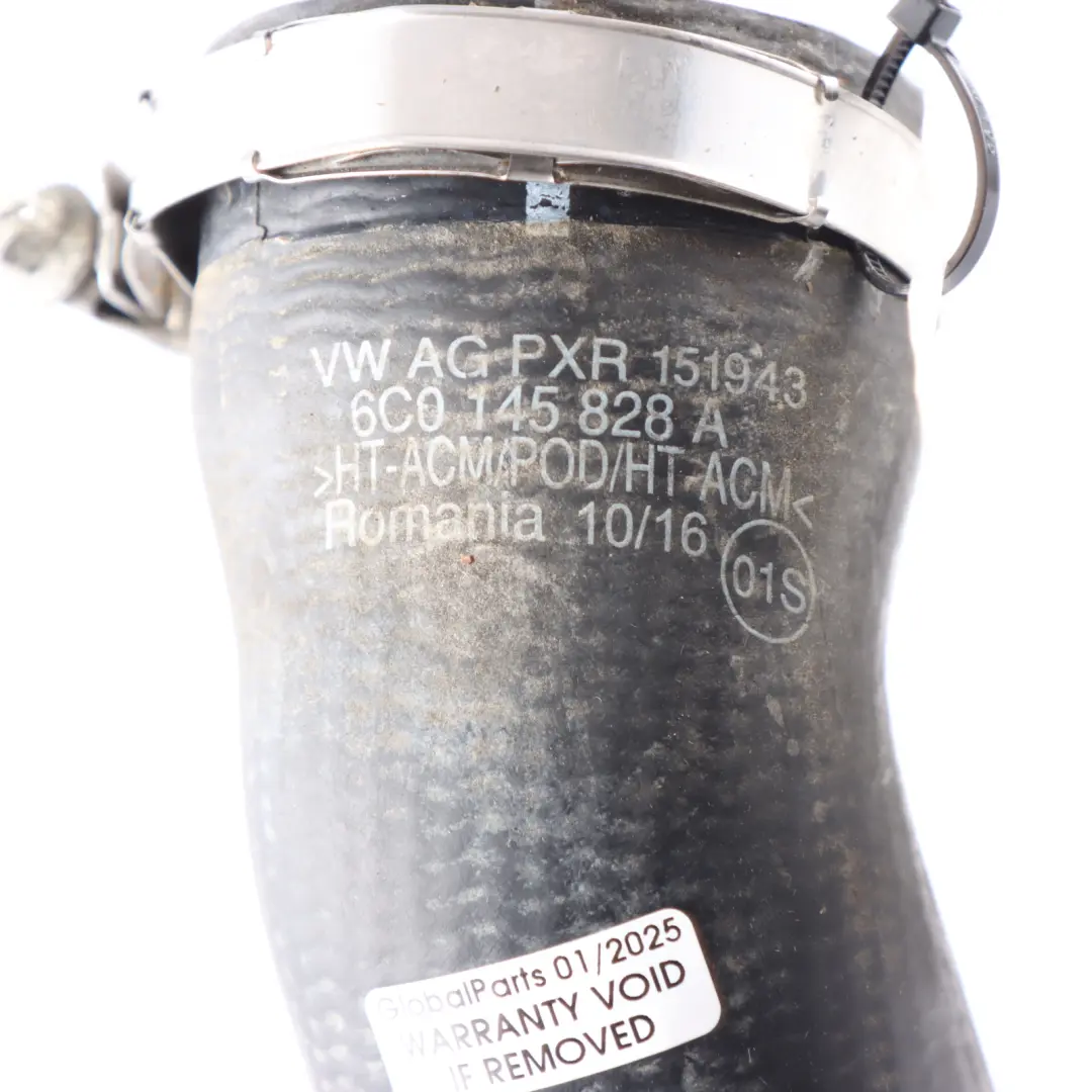 CWZA Intercooler Turbo Pipe Hose Tube Line to Audi S1 8X 2.0 TFSI with Part number 6C0145828A Audi S1 8X 2.0 TFSI CWZA Intercooler Turbo Pipe Hose Tube Line - SKU 6C0145828A - Part number 6C0145828A