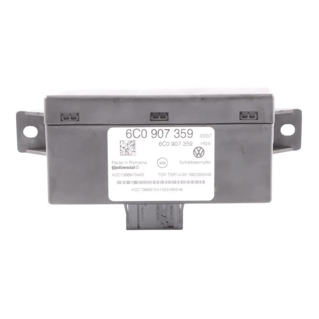Moduł Sterownik Zawieszenia Pneumatycznego do Audi A4 B8 o numerze 6C0907359 Audi A4 B8 Moduł Sterownik Zawieszenia Pneumatycznego - SKU 6C0907359 - Numer Części 6C0907359