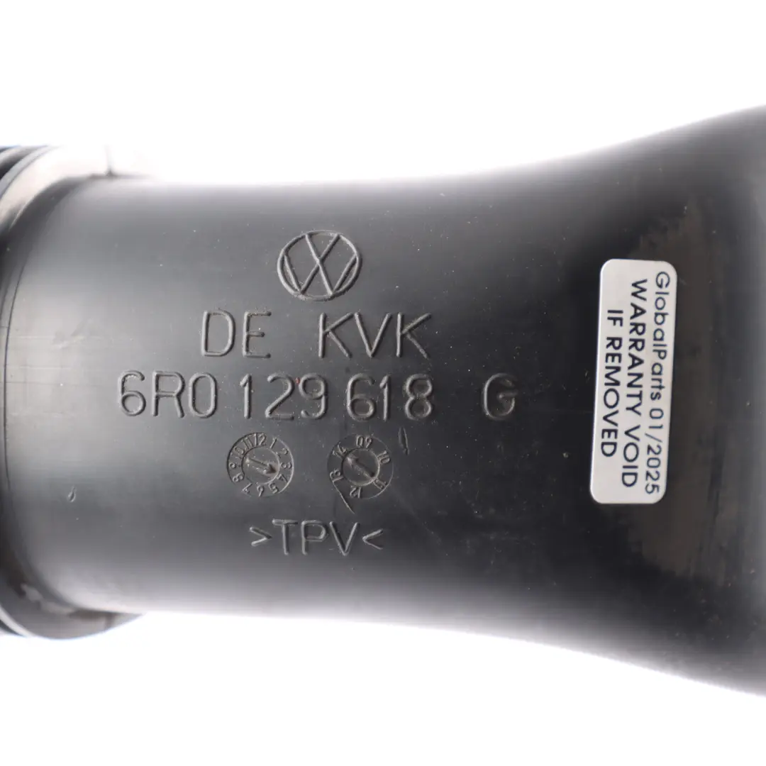 Audi A1 8X Petrol Air Intake Pipe Duck Hose Line - SKU 6R0129618G - Part number 6R0129618G